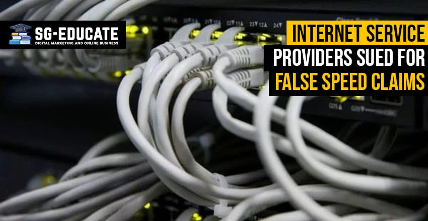 Australian Internet Service Providers Sued False Speed Claim