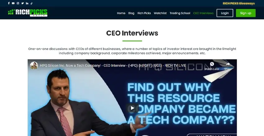 CEO Interviews min